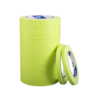 ช่างสีตามสั่ง กระดาษสีเขียว เทปปิดสําหรับการทาสี เขียนได้ ความยาว 500m