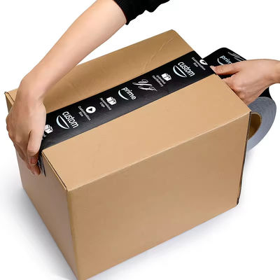 เทปคราฟท์ที่สามารถแยกแยกและนําไปใช้ใหม่ได้ สําหรับบรรจุภัณฑ์