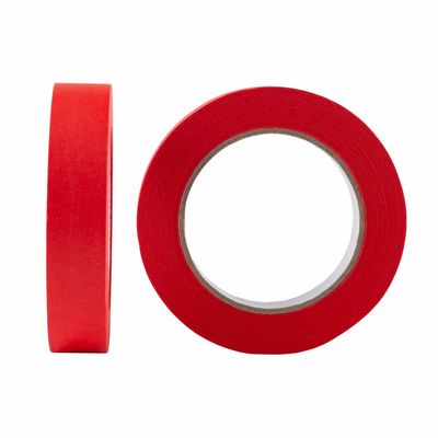 เทปลายสีแดง Washi กระดาษ ผ้าคลุมเทปสําหรับการวาด