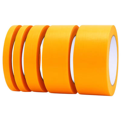 เทปสีเหลือง แอนติยูวี เทปกระดาษติดสีทองเทปสวม Washi สําหรับนักวาดภาพ