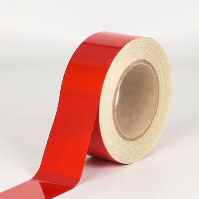 สติ๊กเกอร์ฟิล์มสะท้อนแสง ความชัดเจน ความเห็นสูง ความปลอดภัย ความเข้มข้นสูง เทปไวนิลสะท้อนแสงไมโครพริสมาติก