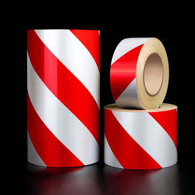 สติ๊กเกอร์สะท้อนแสง เทปเตือนความปลอดภัยสะท้อนแสงสีแดง