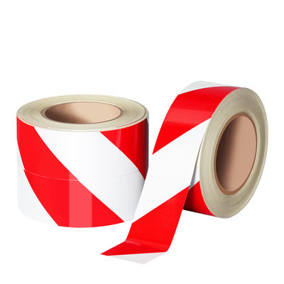 คุณภาพสูง 50mm * 45m สติ๊กเกอร์เตือนสะท้อนแสงสําหรับรถบรรทุก