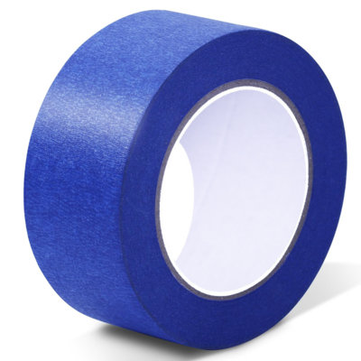 เทปกระดาษกาวสำหรับพ่นสีสีฟ้า ทนทานต่อรังสียูวี 14 วัน สำหรับเส้นที่คมชัด